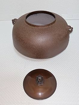 貴重 人間国宝 佐藤浄清 唐銅 朝鮮 風炉釜 茶道具 Amazon.co.jp: 貴重 人間国宝 佐藤浄清 唐銅 朝鮮 風炉釜 茶道具